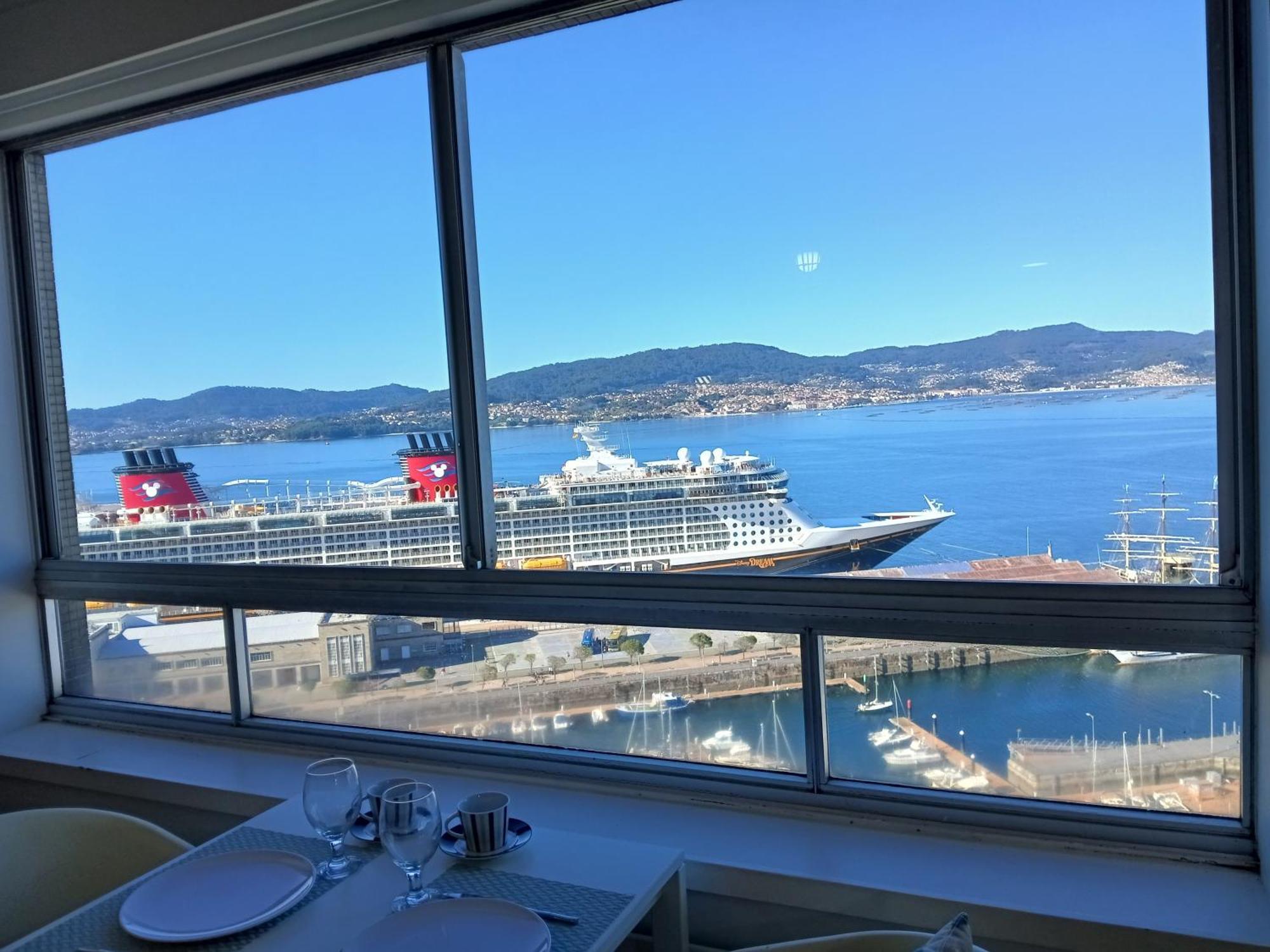 Impresionantes Vistas En El Centro De Vigo Apartment ภายนอก รูปภาพ
